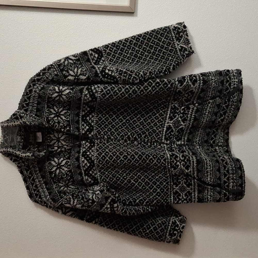 Helly Hansen Black And White Patterned Jacket - image 5